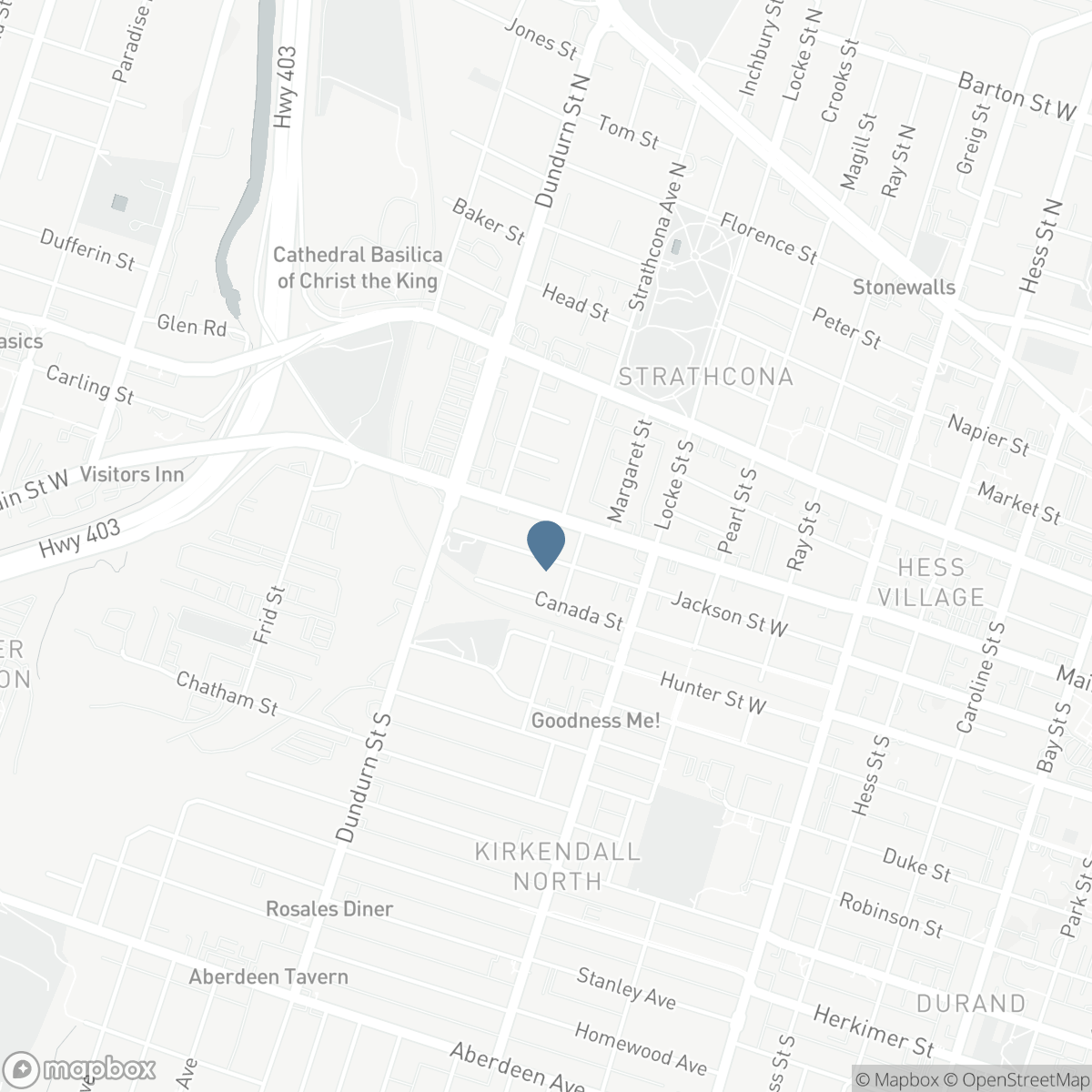 406 JACKSON STREET W, Hamilton, Ontario L8P 1N4